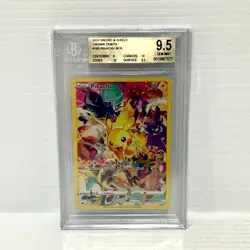 Pikachu 160/159 - Crown Zenith - Graded Pokemon Card - BGS 9.5 (PSA 10) - Image 1