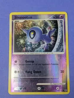 Shuppet - 110/132 - Common Reverse Holo Secret Wonders - Pokemon Card - LP - Image 1