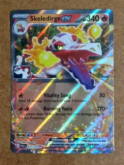 Skeledirge ex 037/193 Holo Double Rare Prize Pack Series Cards Pokemon Near Mint - Image 1