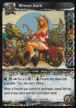 World of Warcraft TCG Winter Garb (Foil) - Promo Cards - Image 1