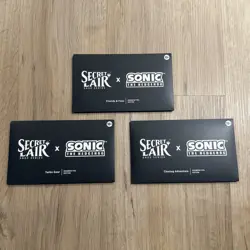 Sealed MTG Secret Lair X Sonic The Hedgehog Rainbow Foil Sealed Set - Image 1
