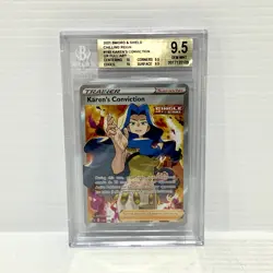Karen's Conviction 193/198 - Chilling Reign Graded Pokemon Card BGS 9.5 (PSA 10) - Image 1
