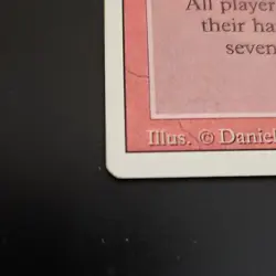 MTG Wheel of Fortune Revised Rare LP - Image 3