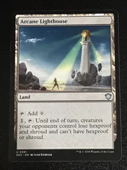MTG Commander: Secrets of Strixhaven Arcane Lighthouse 0361 NM - Image 1