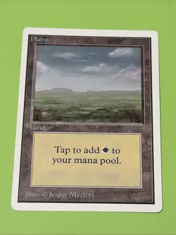 Plains Unlimited Edition Land Magic: the gathering - Image 1