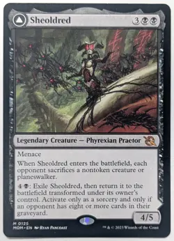 March of the Machine SHEOLDRED / THE TRUE SCRIPTURES NM Magic MTG Free Shipping! - Image 1