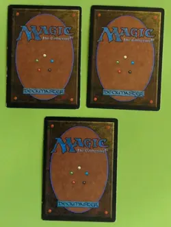 MTG BALL LIGHTNING x3, 4th Edition. Good. Pre Modern. - Image 3