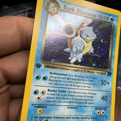 Pokemon TCG Dark Blastoise Holo Rare 1st Edition Team Rocket - Image 2