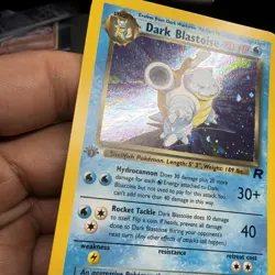 Pokemon TCG Dark Blastoise Holo Rare 1st Edition Team Rocket - Image 3