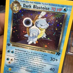 Pokemon TCG Dark Blastoise Holo Rare 1st Edition Team Rocket - Image 5