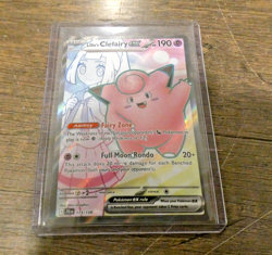 Lillie's Clefairy 173 /159 Pokemon Journey Together Full Art Ultra Rare Pokemon - Image 1