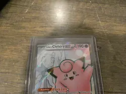 Lillie's Clefairy 173 /159 Pokemon Journey Together Full Art Ultra Rare Pokemon - Image 2