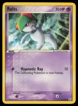 Ralts 61/106 Common Emerald Pokemon Lightly Played - Image 1