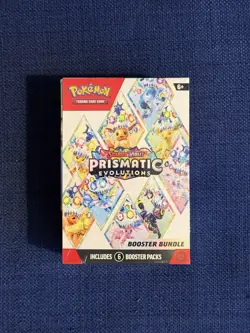 Pokemon TCG Prismatic Evolutions Booster Bundle (Factory Sealed) - Image 1