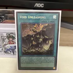 Yu-Gi-Oh! Void Unleashing - BLGG-EN025 - Glorious Gallery - Secret Rare - NM - Image 1