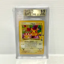 Birthday Pikachu #24 - Celebrations - Graded Pokemon Card - BGS 9.5 (PSA 10) - Image 1