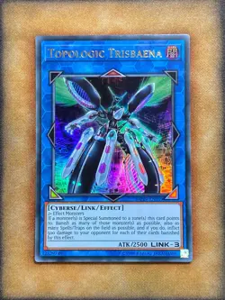 Yugioh Topologic Trisbaena MP19-EN019 Ultra Rare NM - Image 1