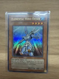 Elemental Hero Ocean JUMP-EN013 Shonen Jump Promos Limited Edition Yu Gi Oh MP - Image 2
