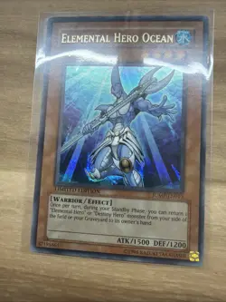 Elemental Hero Ocean JUMP-EN013 Shonen Jump Promos Limited Edition Yu Gi Oh MP - Image 3