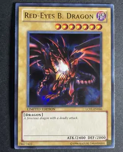 Konami Yu-Gi-Oh! Red-Eyes B. Dragon LC01-EN006 Ultra Rare Holo Limited - Image 1