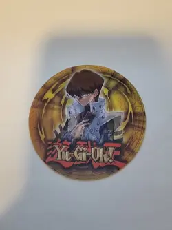 1996 Yu-Gi-Oh! Disk Hologram - Seto Kaiba And Blue-Eyes White Dragon - Image 1