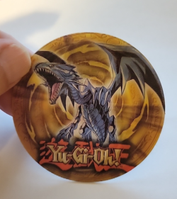 1996 Yu-Gi-Oh! Disk Hologram - Seto Kaiba And Blue-Eyes White Dragon - Image 2