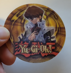 1996 Yu-Gi-Oh! Disk Hologram - Seto Kaiba And Blue-Eyes White Dragon - Image 3