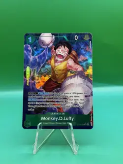 Monkey.D.Luffy (034) (Alternate Art) R The Time of Battle OP16-034 NM - Image 1