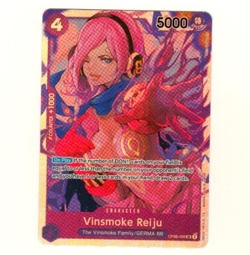 Vinsmoke Reiju OP06-069 SR Foil Wings Of The Captain One Piece Trading Card - Image 1