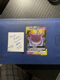 Pokemon TCG Gengar & Mimikyu GX Card 53/181 Team Up SM NM - Image 3