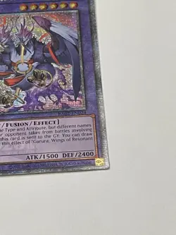 Garura, Wings of Resonant LifeRA02-ENO24, Quarter Century Rare Yugioh Card - Image 3