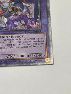 Garura, Wings of Resonant LifeRA02-ENO24, Quarter Century Rare Yugioh Card - Image 4