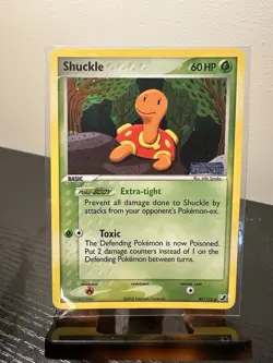 Pokemon EX Unseen Forces Shuckle Reverse Holo Card #47/115 - Image 1