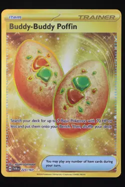 Buddy-Buddy Poffin - 223 - Twilight Masquerade - Pokemon Card - Near Mint - Image 1