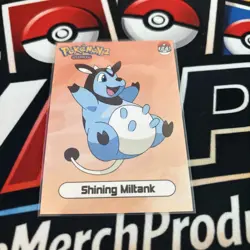 Rare Full Art 2024 SHINY MILTANK POKEMON Card Johto Low Pop ⭐👌 - Image 1