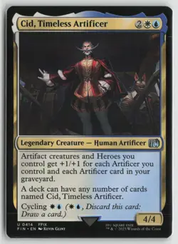 Cid, Timeless Artificer (0414) LP 414 FINAL FANTASY Magic: The Gathering - Image 1