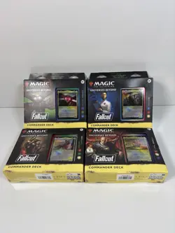 Magic The Gathering FALLOUT Commander Deck’s BRAND NEW (Sealed) - Image 1
