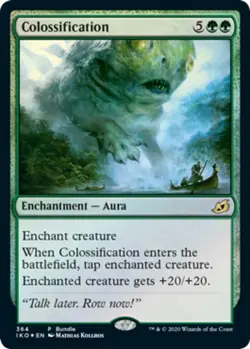 1 x Colossification - Foil - IKO Bundle Promo - Ikoria: Lair of Behemoths - Ligh - Image 1