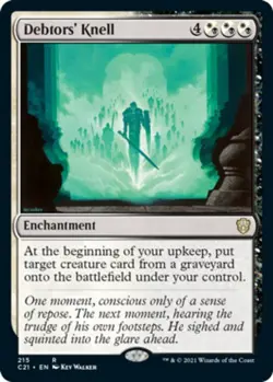 1x Debtors' Knell MTG - Commander 2021 - NM-Mint - Image 1
