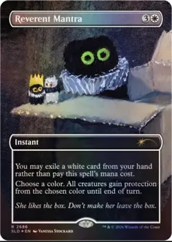Magic The Gathering Secret Lair Purr Majesty Foil Edition Brand New PRESALE - Image 3