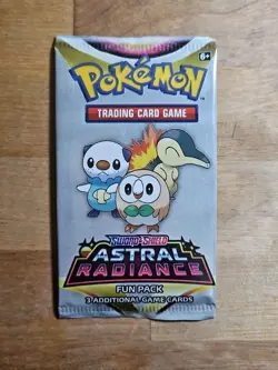 Pokemon Card - Astral Radiance - Fun Pack - 3 Cards - Factory Sealed RARE 23 - Image 1