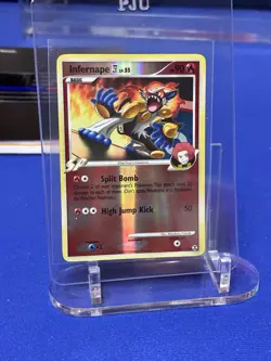 Nintendo Pokemon TCG Infernape 4 SP 4/111 Rising Rivals Holo Uncommon 90 HP - Image 1