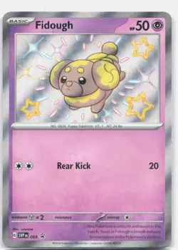 Fidough 069 Holo Promo Scarlet & Violet Promo Pokemon Near Mint - Image 1