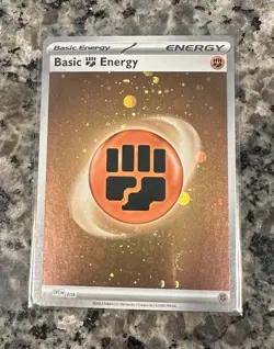 HD Cosmos Holo Basic Fighting Energy SVE 006 - Pokemon 151 - Image 3