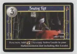 2005 The Nightmare Before Christmas Trading Card Game Sewing Hut - Image 1