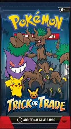 2024 Trick or Trade Pokemon Booster Pack Sealed- New Unopened - Image 1