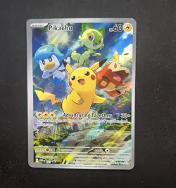 The Pokemon Company Pokemon TCG Pikachu 027 SV Promo Holo Eng 2023 - Image 1