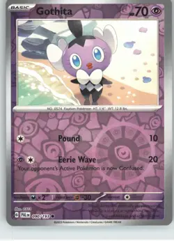 Gothita 090/193 Common Paldea Evolved Pokemon Reverse Holo Near Mint - Image 1