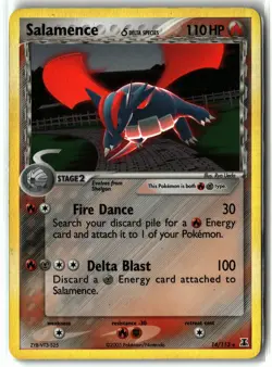 Salamence ⭐ 14/113 Holo Rare Delta Species 2005 Pokemon NM/LP - Image 1