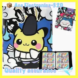 Card Book Holder Binder Album Collection Pokemon Cartoon 400/900 TCG Card Case - Image 1